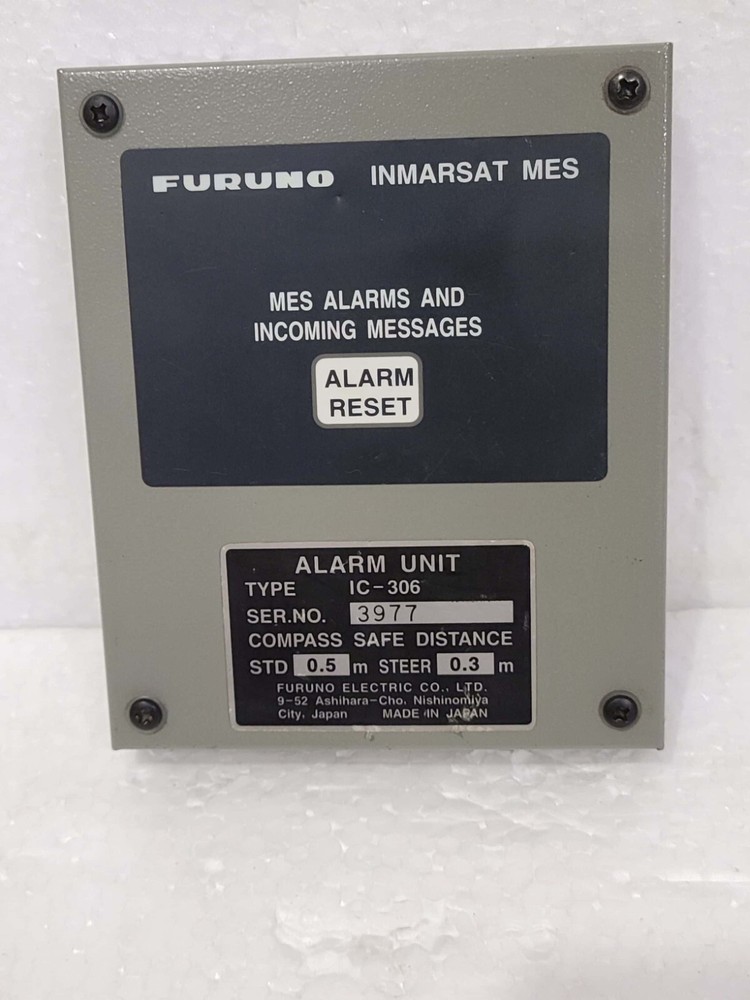 FIRUNO IC-306 ALARM UNIT USED