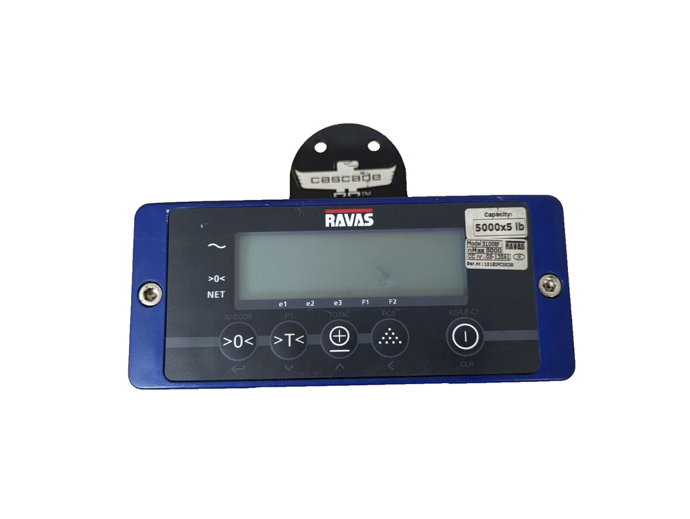 RAVAS iforks Fork Lift Digital Indicator Controller 5000x5 lb 3100RF iForks5.0