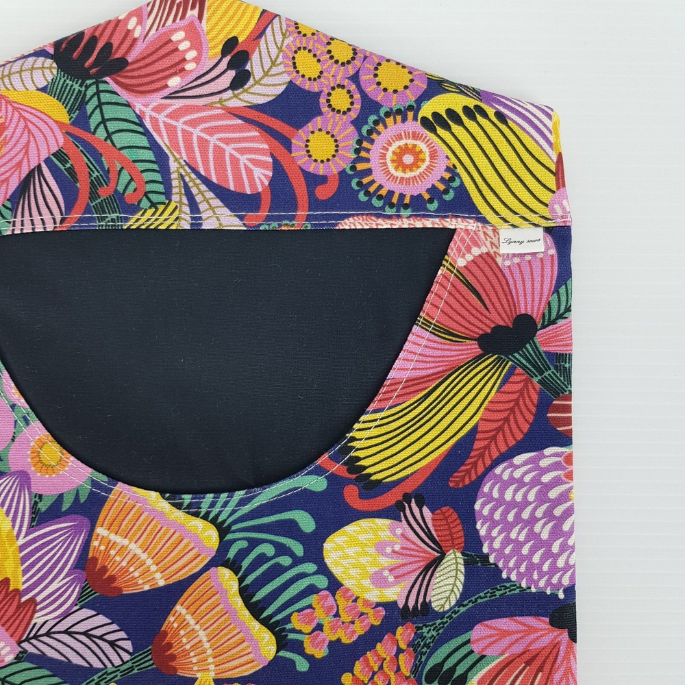 Peg Bag Handmade Floral Pattern Colourful Lined Laundry Clothes Peg Holder