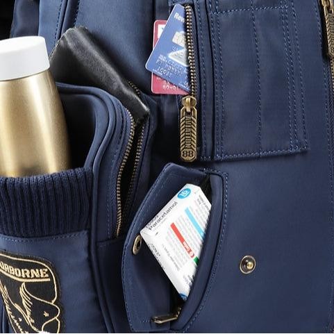 Aviation 88 inspired , Stealth Backpack , Multiple Accessory Pockets.