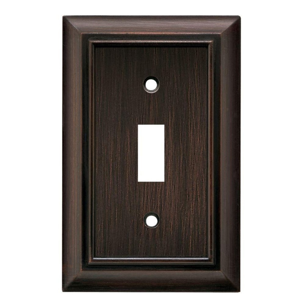 Architectural Single Switch Wall Plate Venetian Bronze