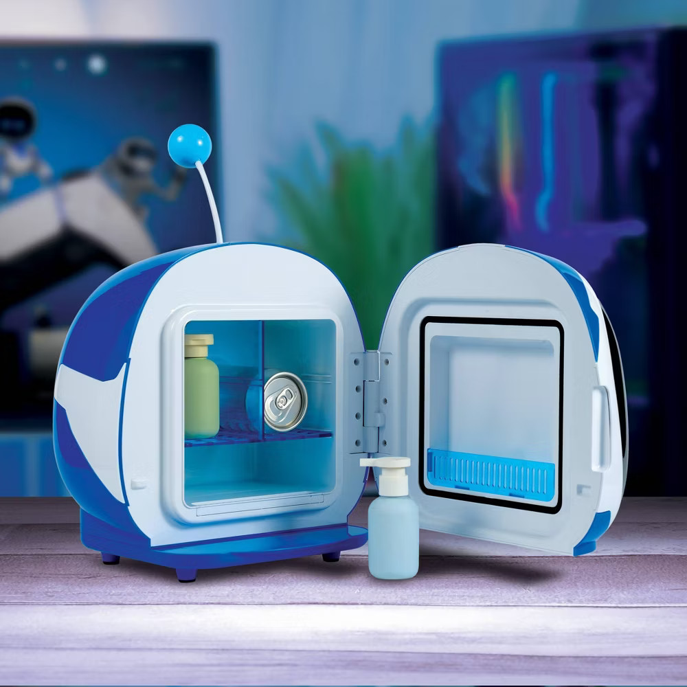 Astro Bot Figural Head Mini Fridge