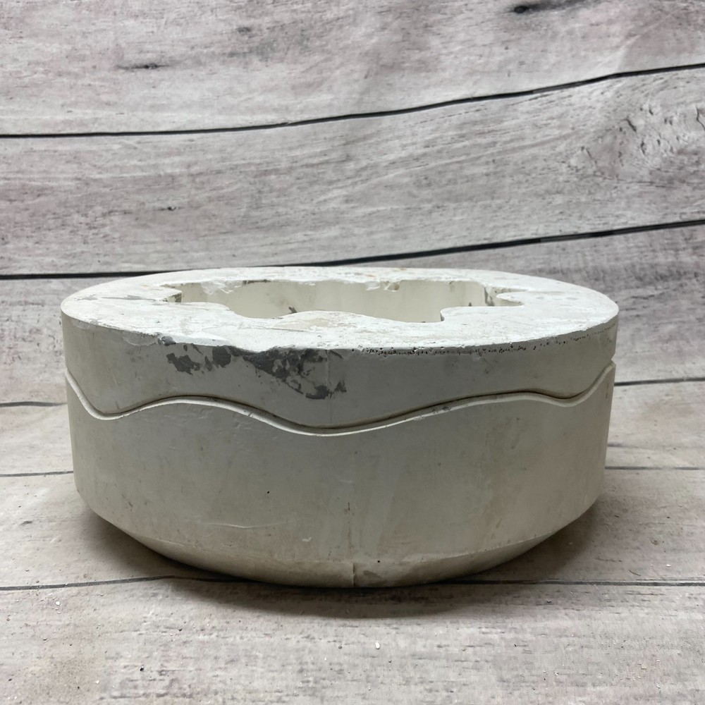 Unbranded Ceramic Casting Mold Wavy Tray