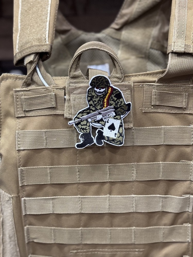 Tactical Vest brown Plate Carrier Rig- Adjustable.
