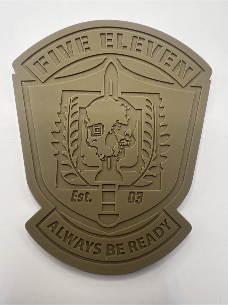 5.11 Tactical Gladius Skull Patch Sword Desert Tan