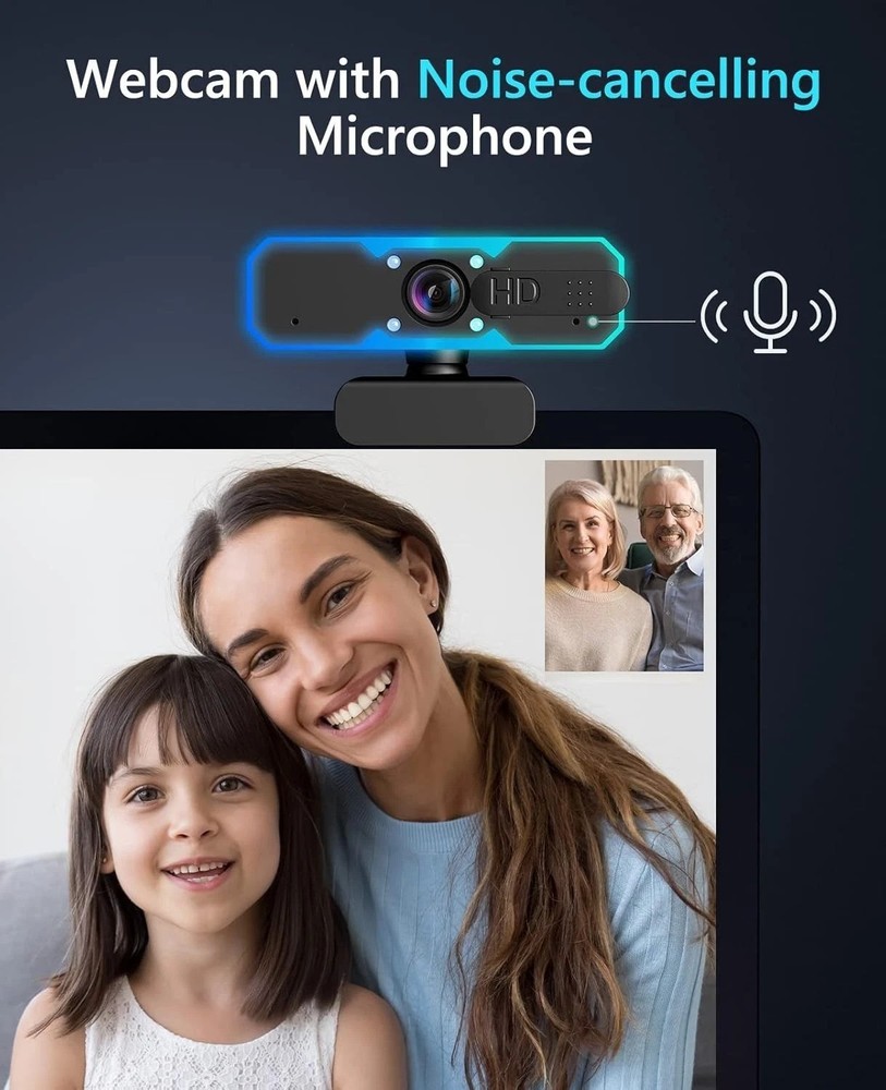 Streaming Camera with Microphone & RGB Light