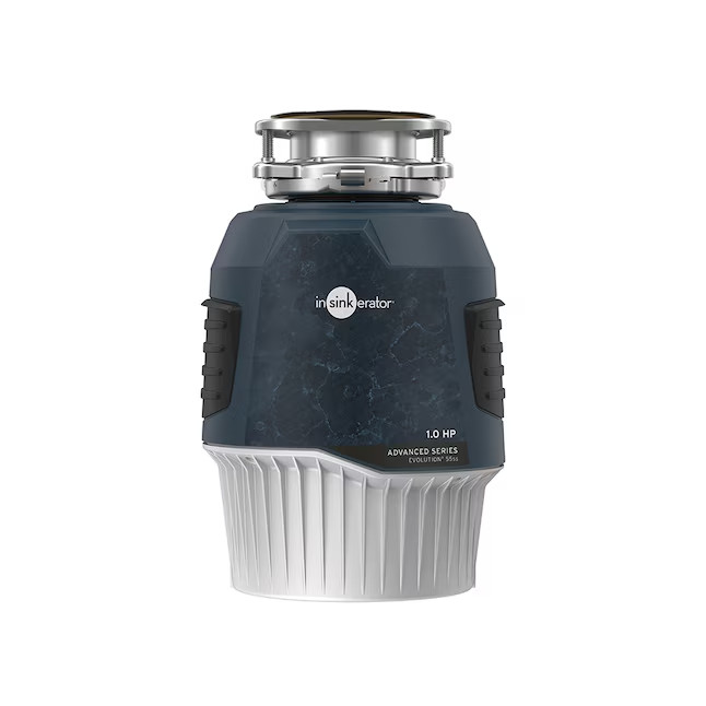 InSinkErator Evolution 55SS 1HP Continuous Feed Garbage Disposal, Septic Safe