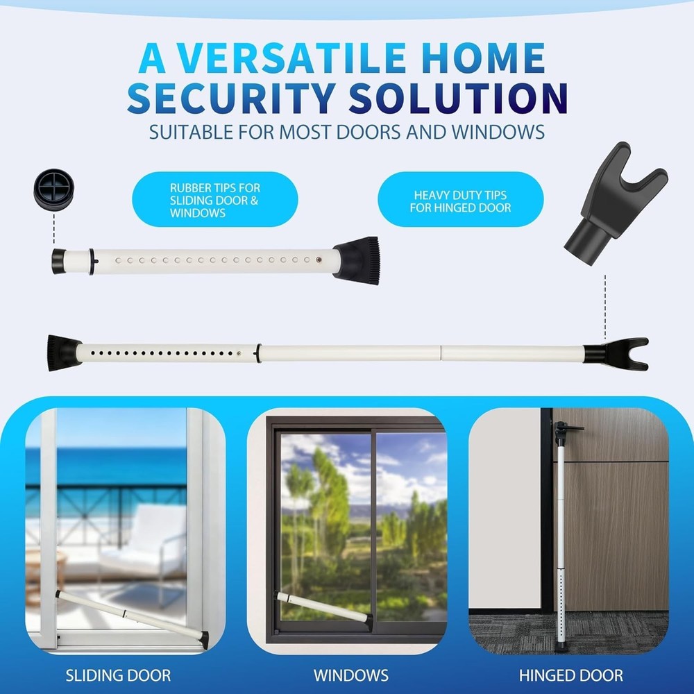 Portable Iron Door Jammer – Adjustable 2-in-1 Security Solution for Travel