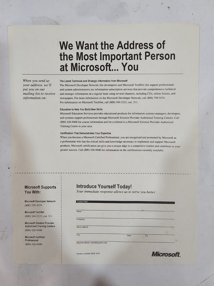 Microsoft Windows NT Advanced Server 3.1 Self Study Series w/Floppy Disks NEW