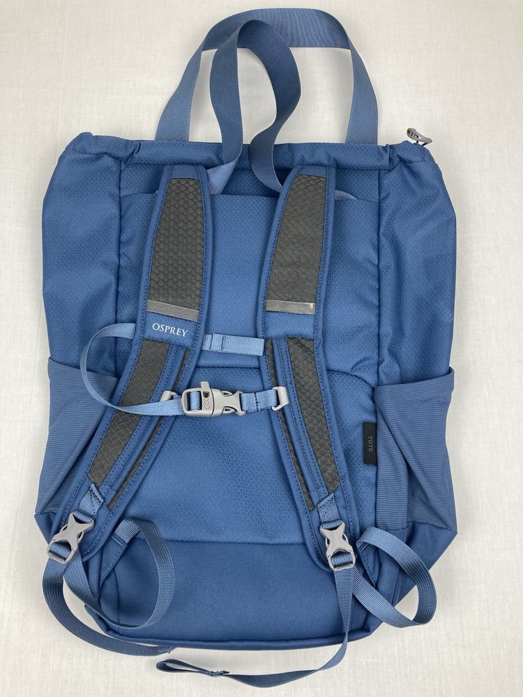 OSPREY DAYLITE TOTE PACK BACKPACK WAVE BLUE BOTTLE POCKETS NEW WITH TAGS!