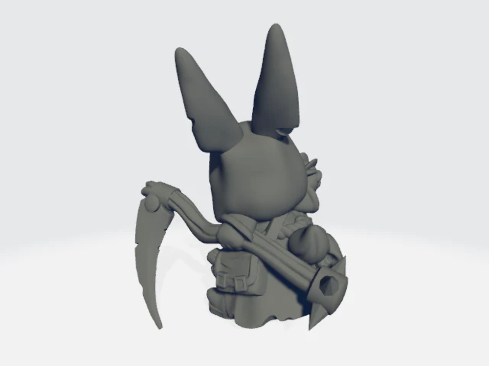 Celia Miniatures - Necromancer Rabbit
