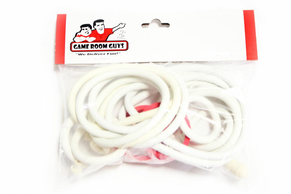 Williams Darling Pinball Machine Replacement Repair Rubber Ring Kit White