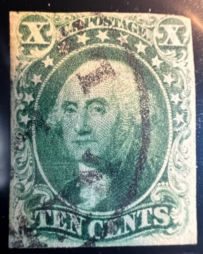 US Stamp #14 - 1855 - USED - PSAG Certification - VF