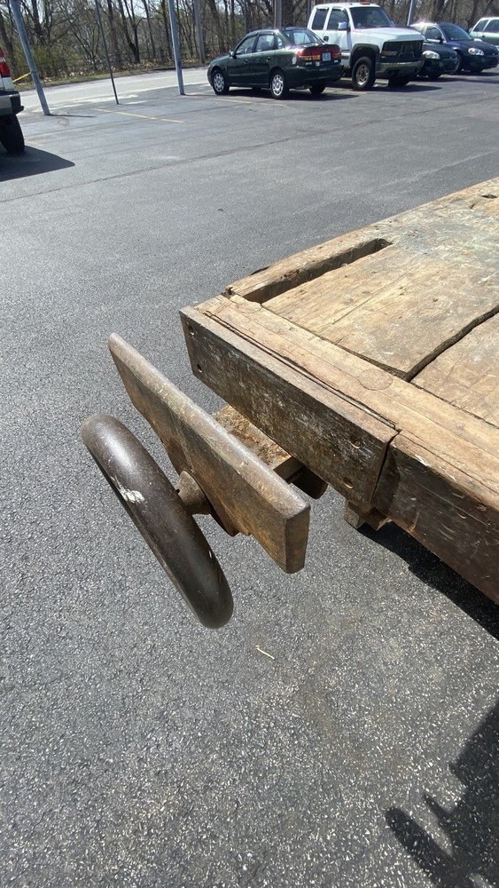 Piano Makers Workbench 2 Wheel Vises
