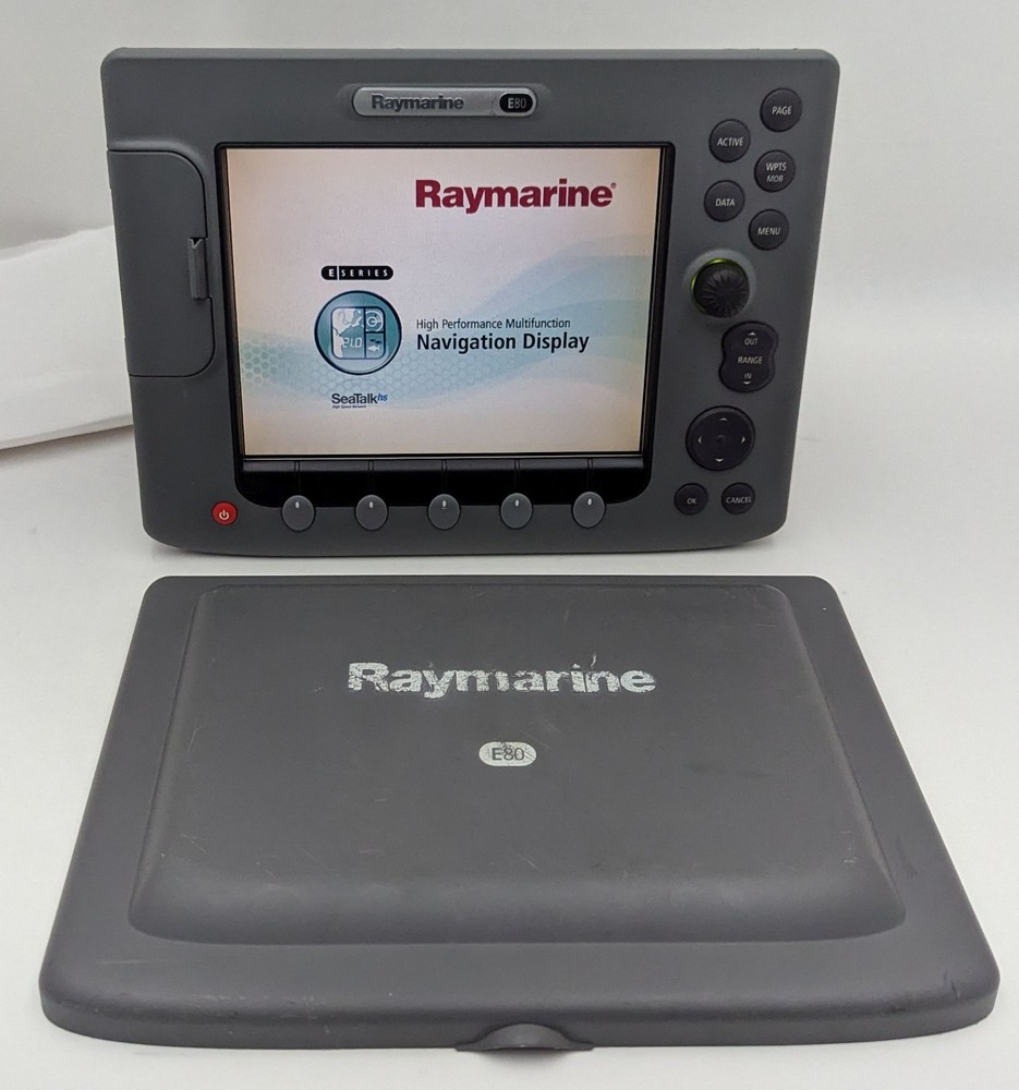 Raymarine E80 8.4" Marine Radar GPS Chartplotter MFD Display Unit #1 *AS-IS READ