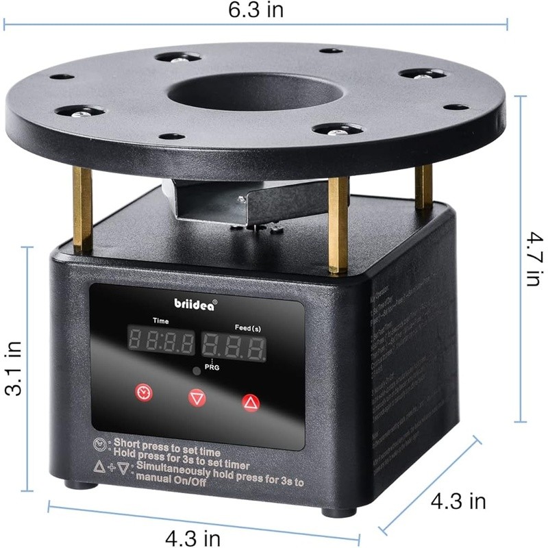 Programmable Digital Timer Deer Feeder Automatic Solar Battery Operated Durable