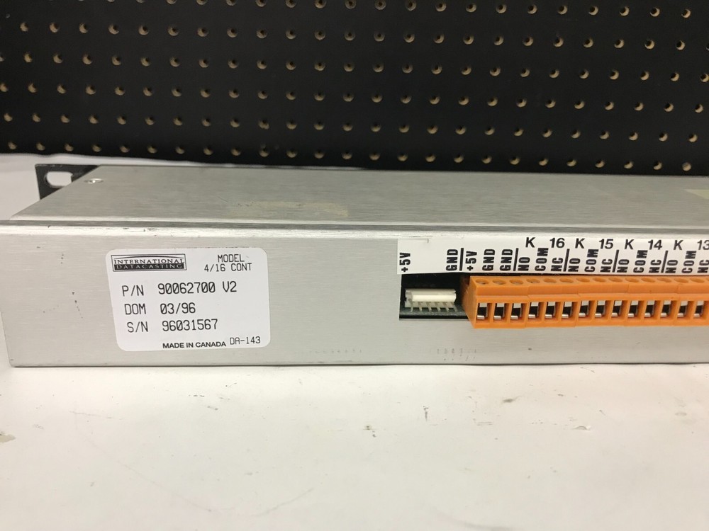 International Datacasting 4/16 Controller 90062700
