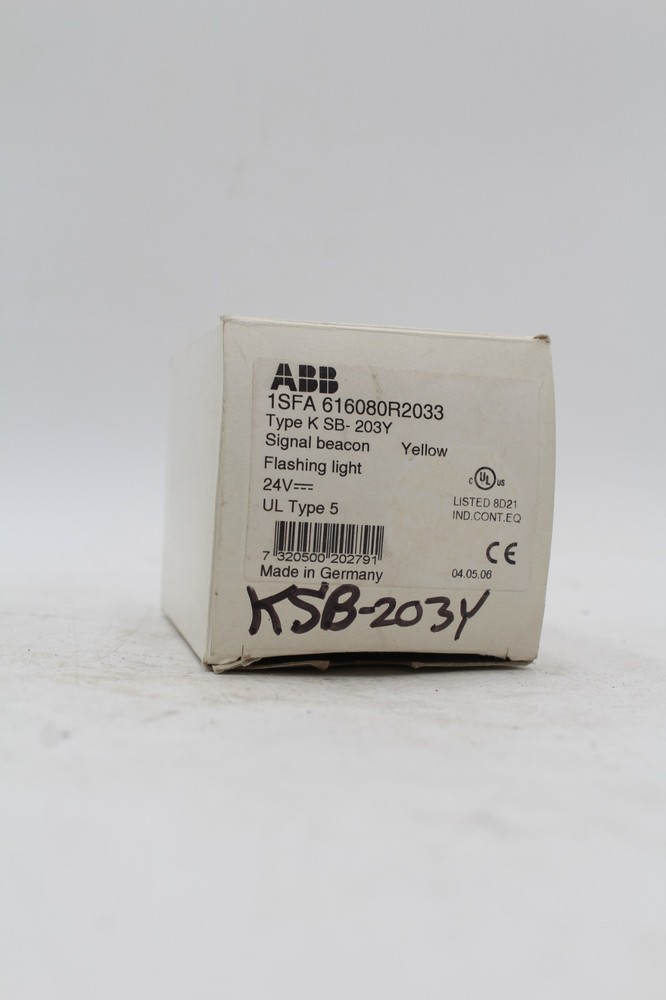 ABB KSB-203Y  Flashing Light Signal Beacon