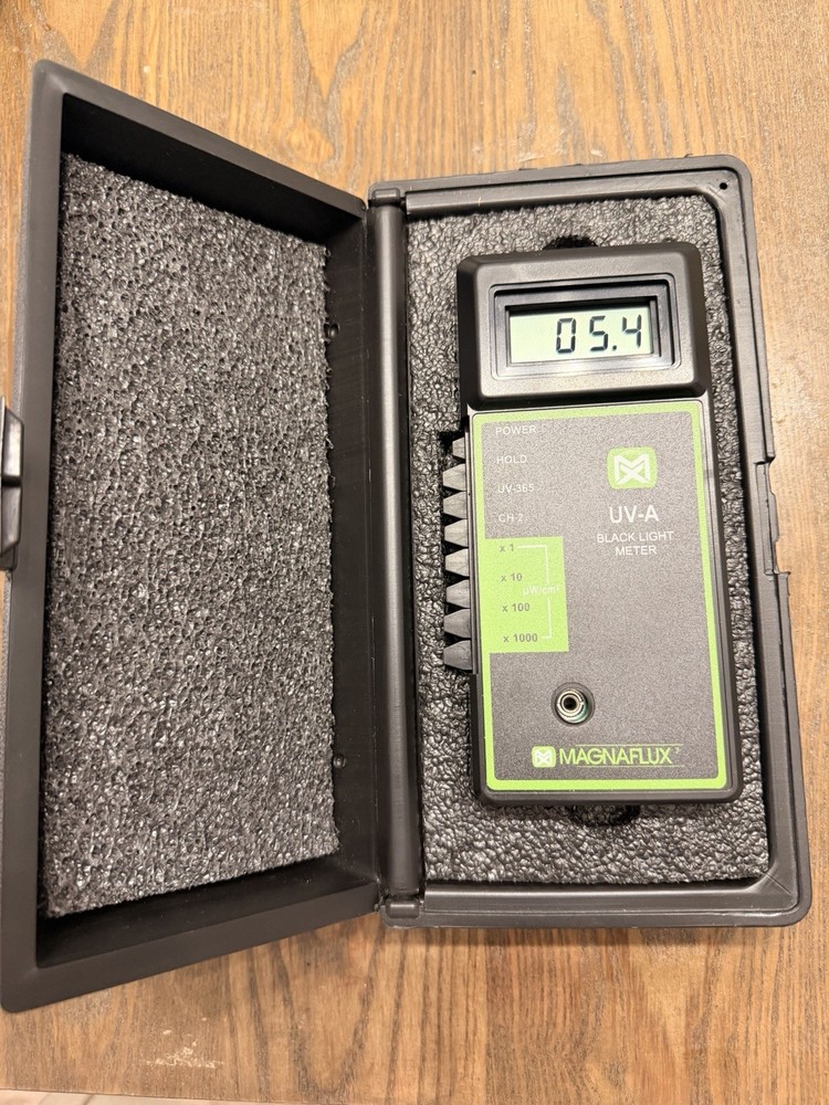 Magnaflux UV-A Black Light Meter (Never Used)