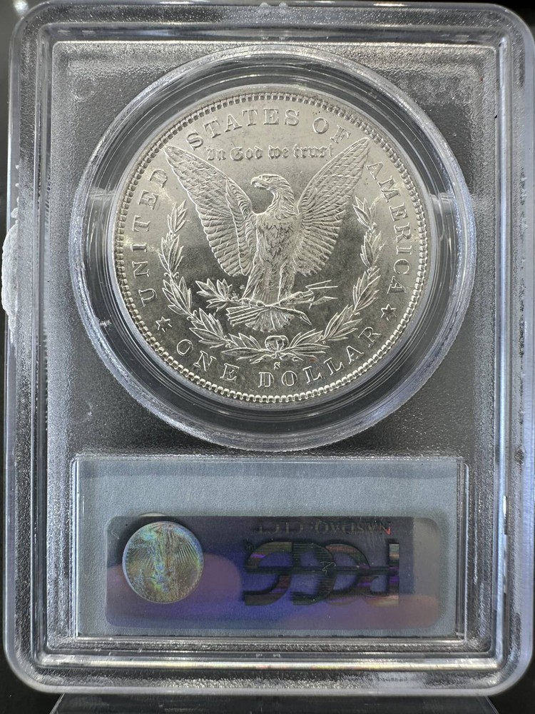 1881 S Morgan Silver Dollar PCGS MS-63