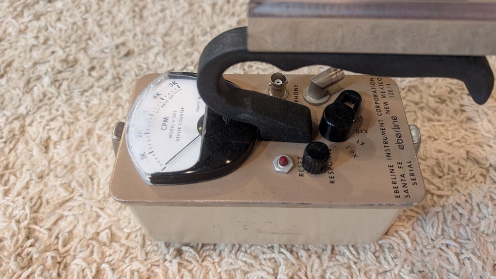 Eberline E-120 GM Survey Meter Tested and Working Guaranteed