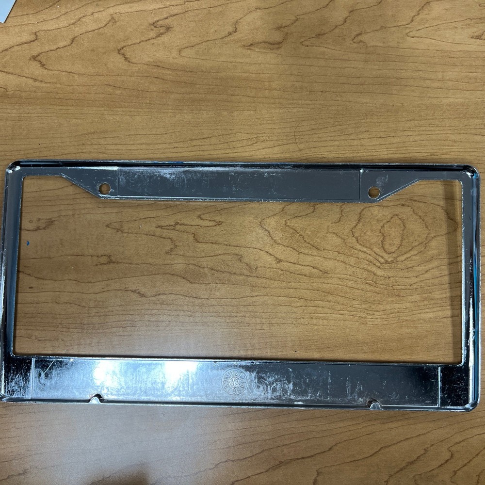 Vintage 1929 Ford Model A Booster License Plate Frame #2