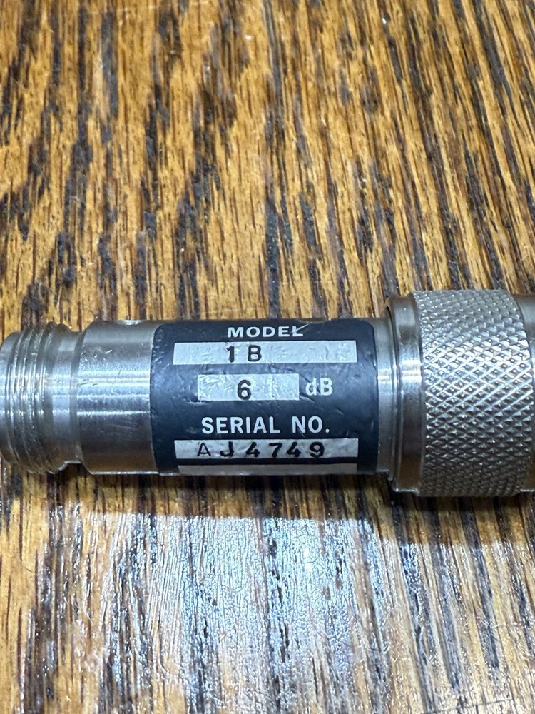 Weinschel Engineering Model 1 B attenuator 6 dB