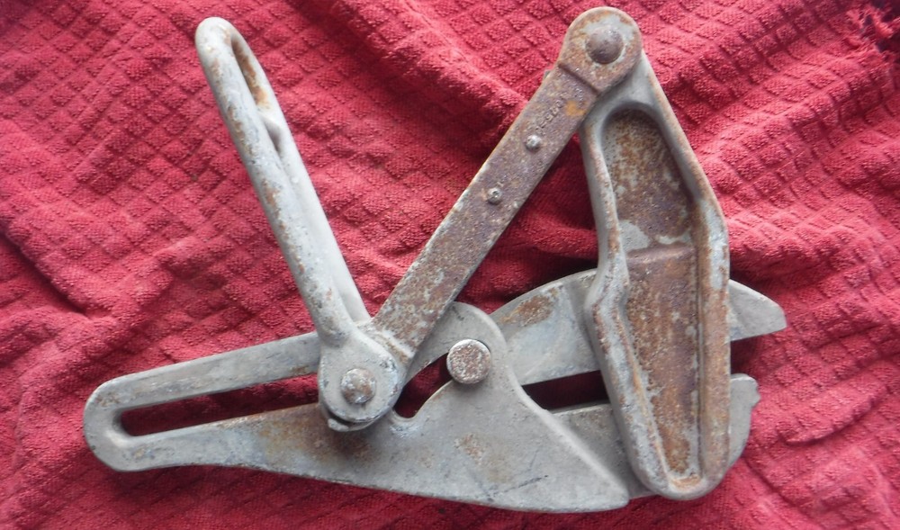 Dicke Tools Parallel Jaw Grip Wire Cable Puller 4075-D 1/2 - 3/4 15000 Lbs B