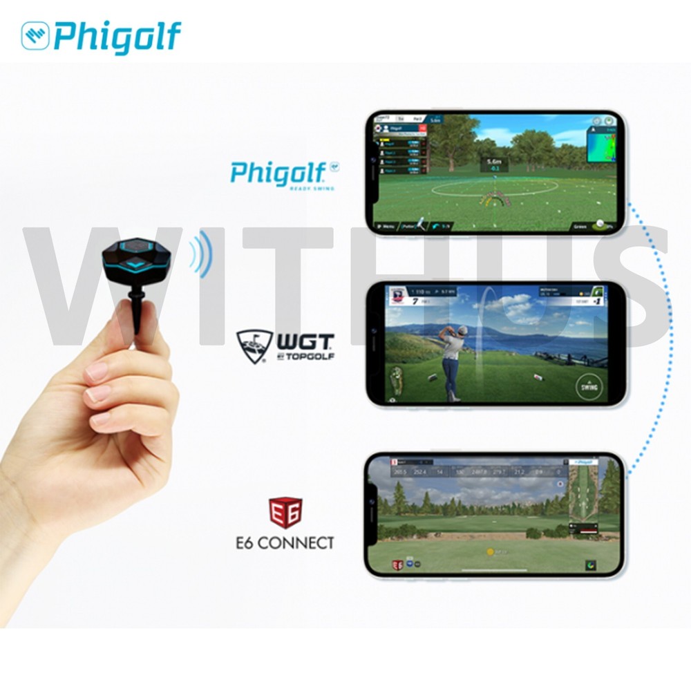 Phigolf 2 Home Smart Screen Golf Simulator Swing Trainer WGT E6 PHG-200 / Fedex