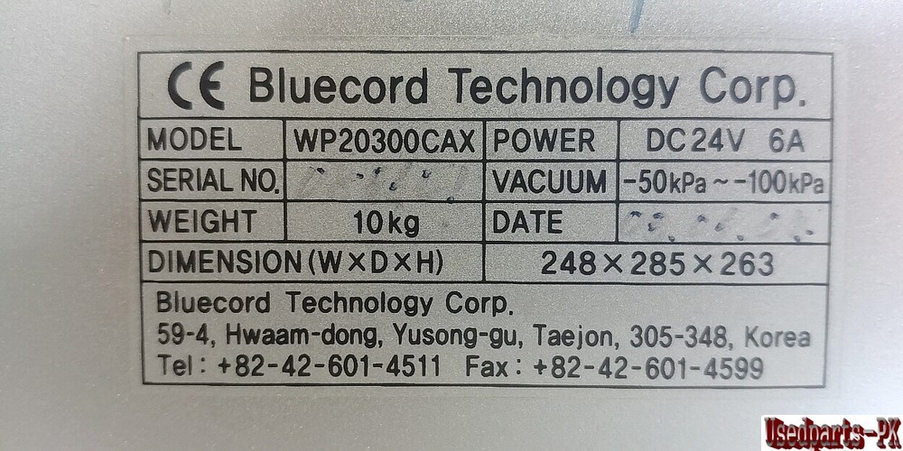 BLUECORD WP20300CAX WAFER ALIGNER