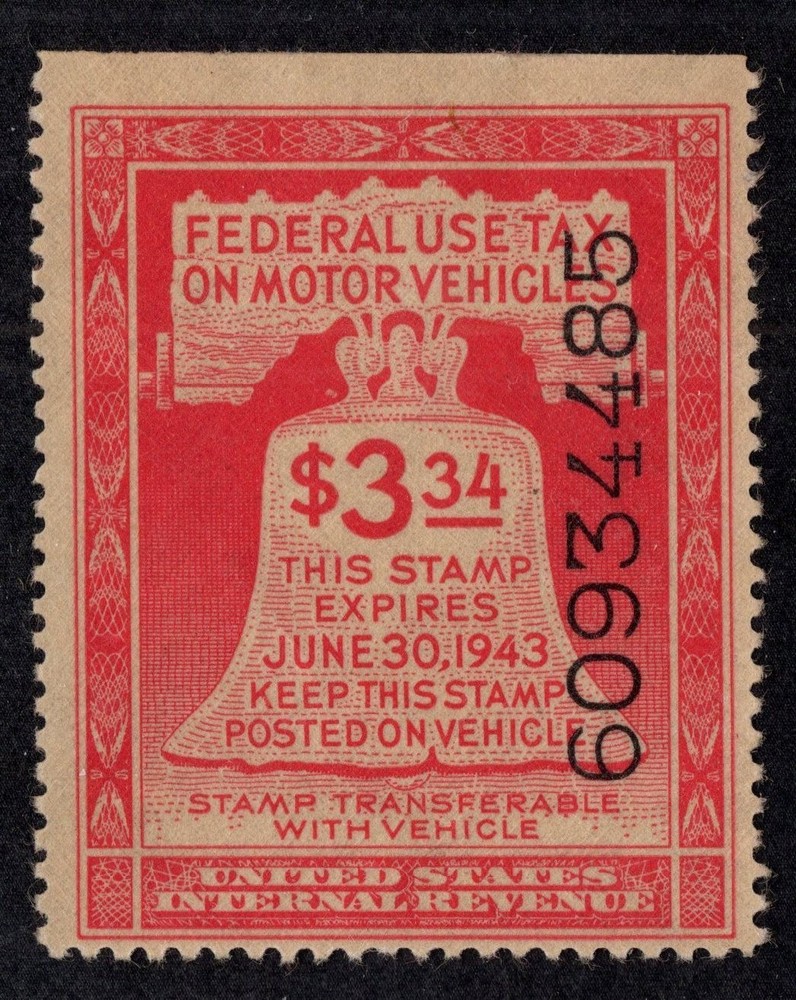 U.S. - RV10 -  Fine/Very Fine -   Hinged