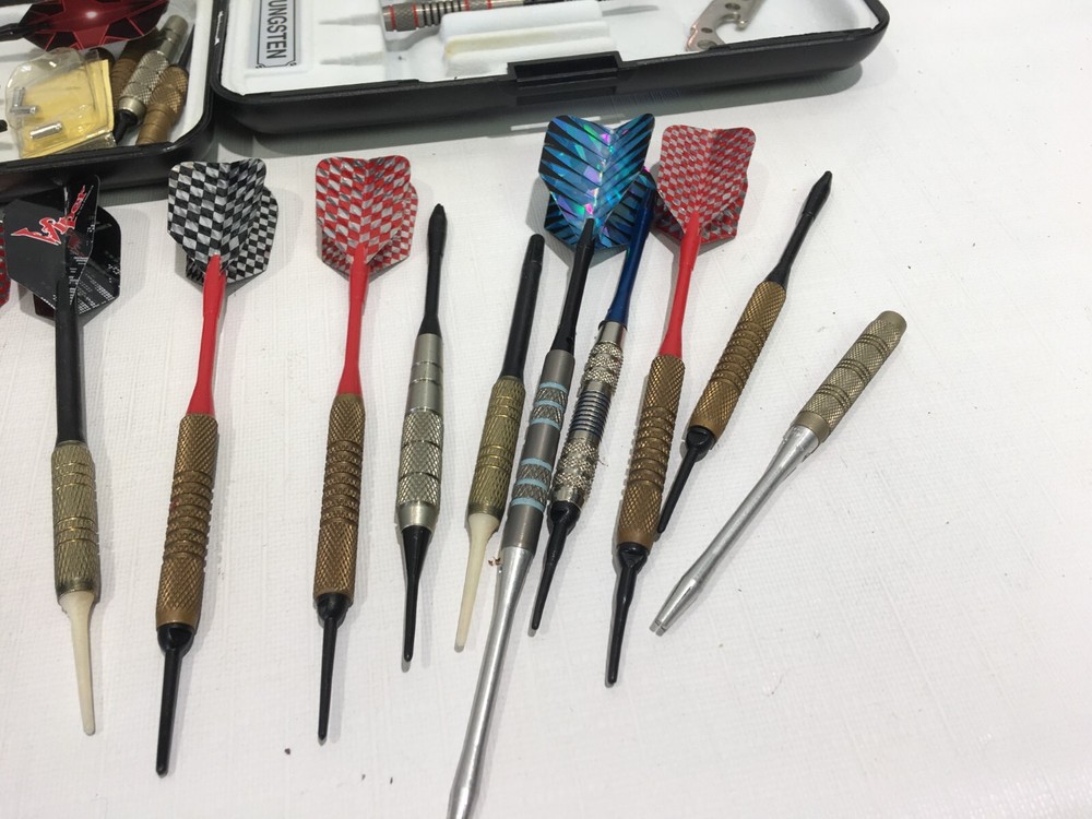 Vintage Viper Eclipse Tungsten Soft Tip Dart Sets & Mixed Lot Halex