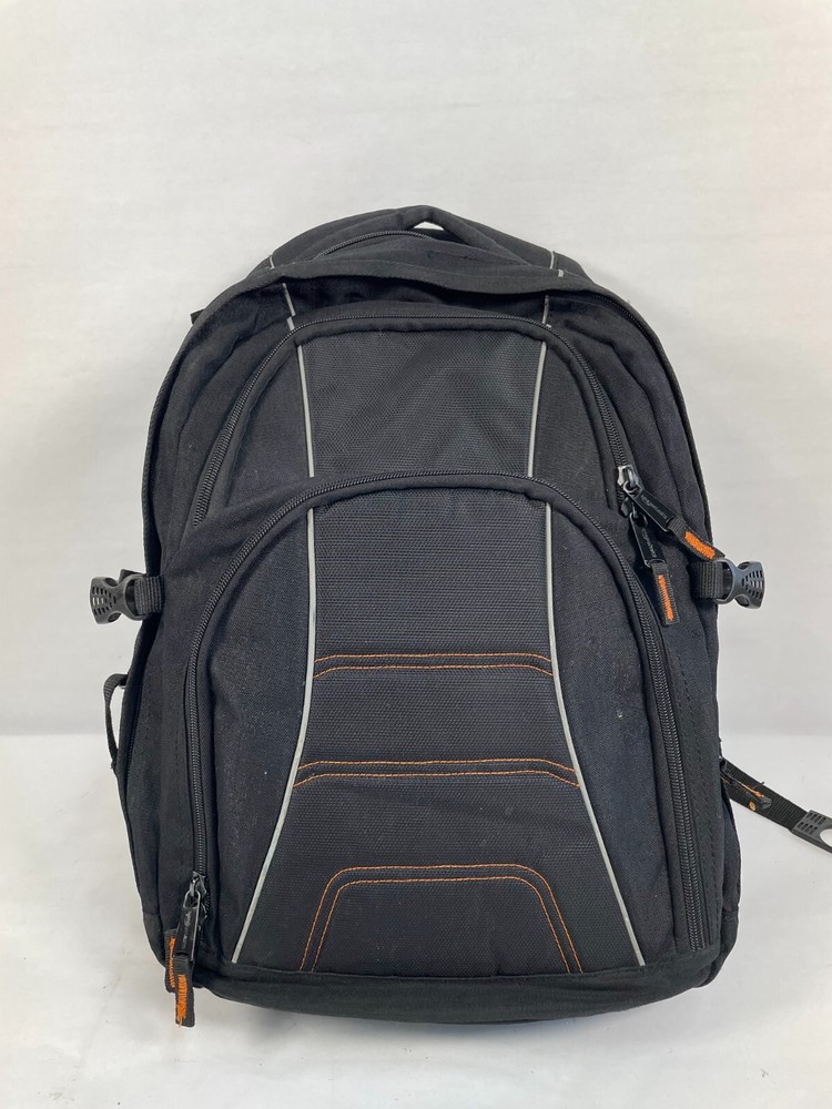 Amazon Basics Men's Black Backpack Laptop Bag