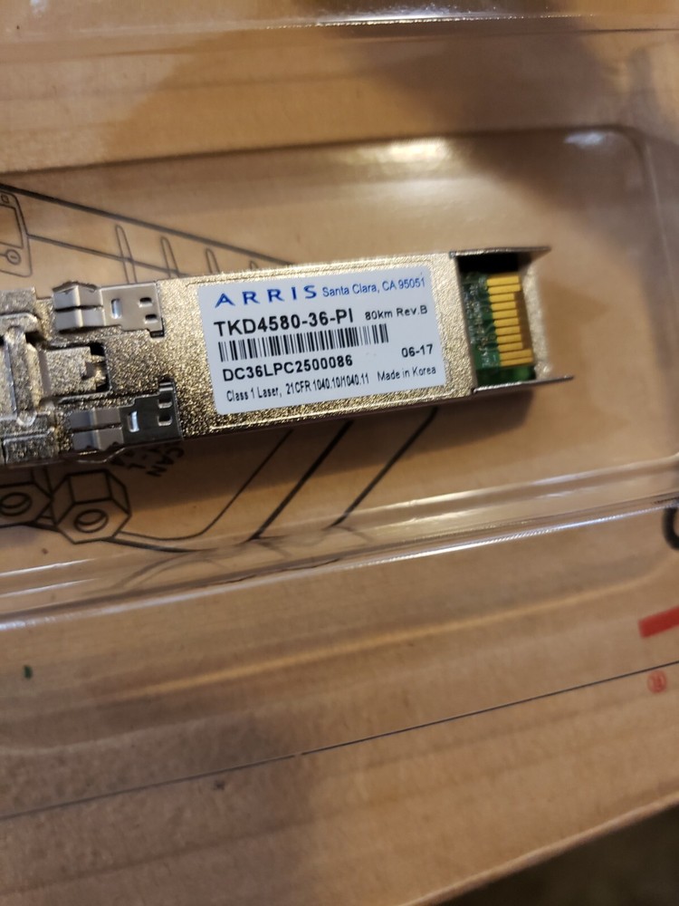 ARRIS TKD4580-36-PI ( 80KM) Transceiver Module --FAST SHIP