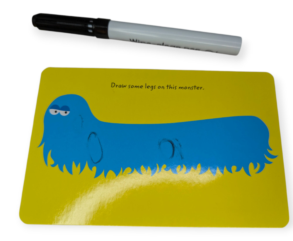 Usborne Activity Cards Monster Doodles