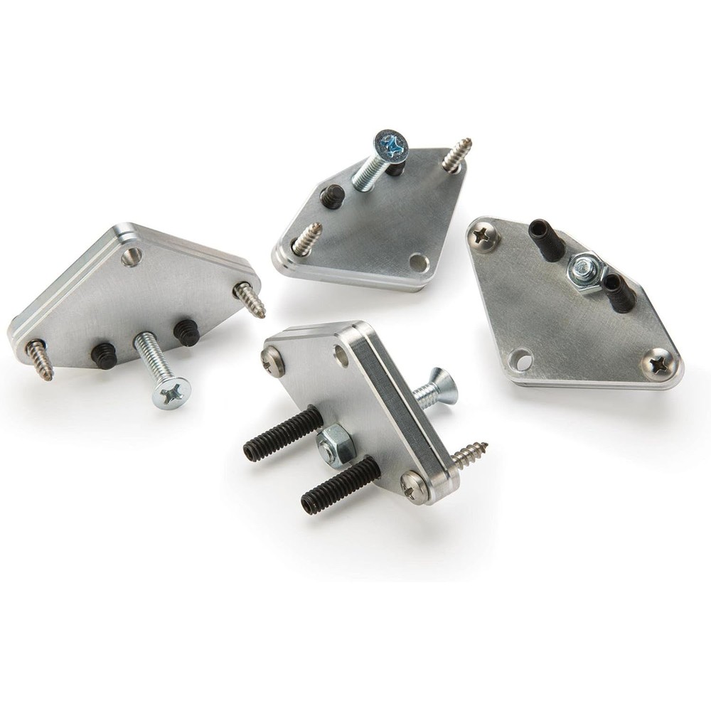 JessEm 02027 Insert Plate Corner Leveling Pads for Personal Router Tables