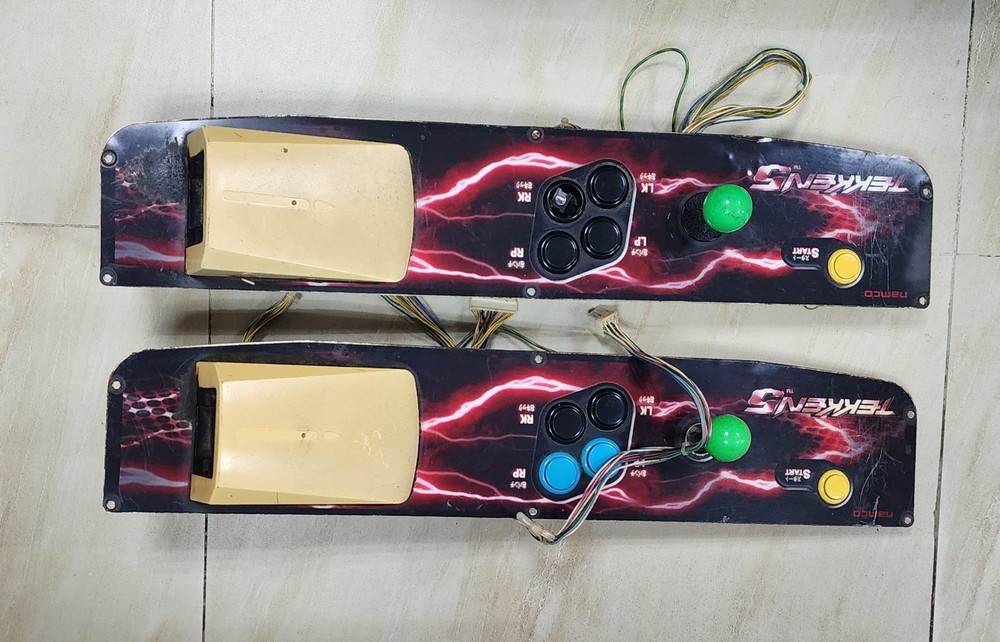 Tekken 5 Control Panel Video Arcade Game NAMCO 2004