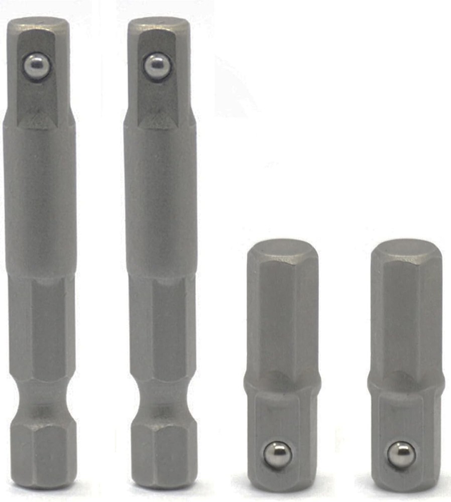 1/4 hex to socket adapter,Hex Square 1/4"" Socket Bit inch