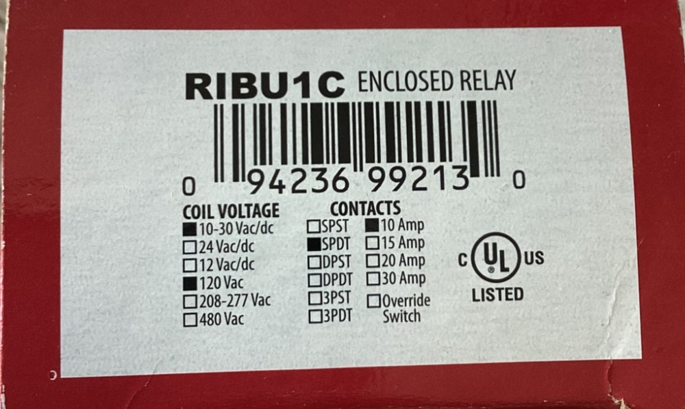 FUNCTIONAL DEVICES RIBU1C / RIBU1C (NEW IN BOX)