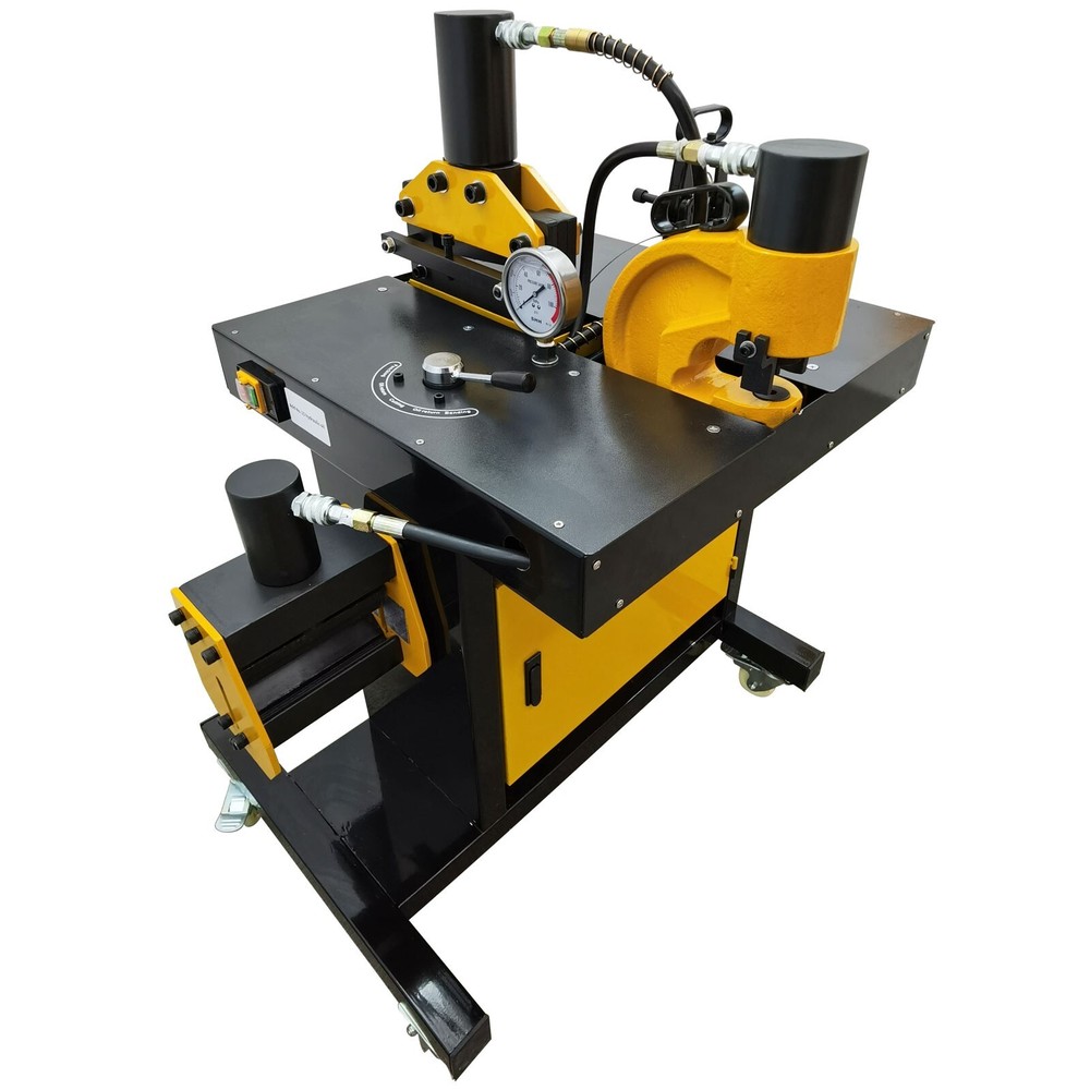 200 Type Electric Multi-Functional 4-in-1 Busbar Processing Machine 750W