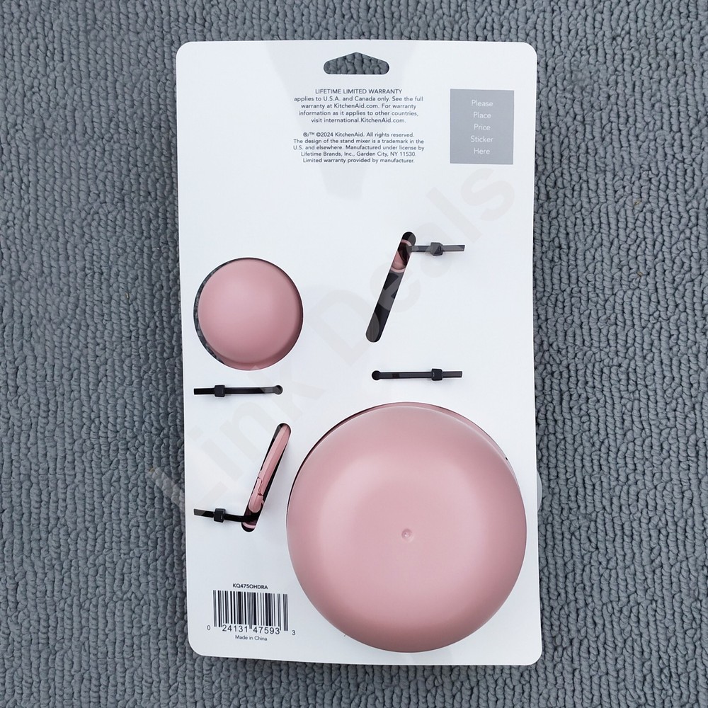 Kitchen Aid Measuring Cups Spoons and Teaspoon Set Pink