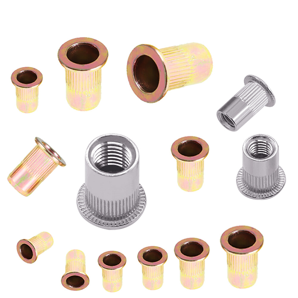 900PCS Rivet Nut Kit with Hand Riveter Tool – Rivnut Setter for Threaded Inserts