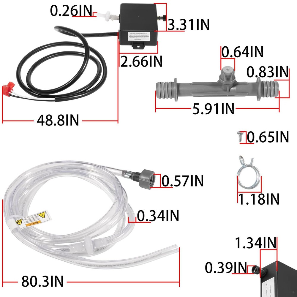 72602 Complete Ozonator Unit Ozone Generator Replace for Watkins Freshwater III