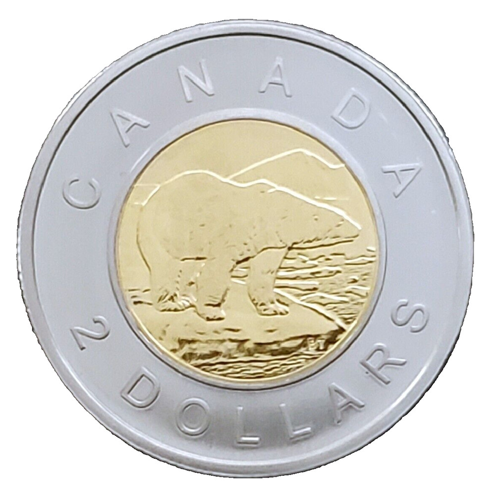 Canada 2008 Regular Specimen Toonie!!