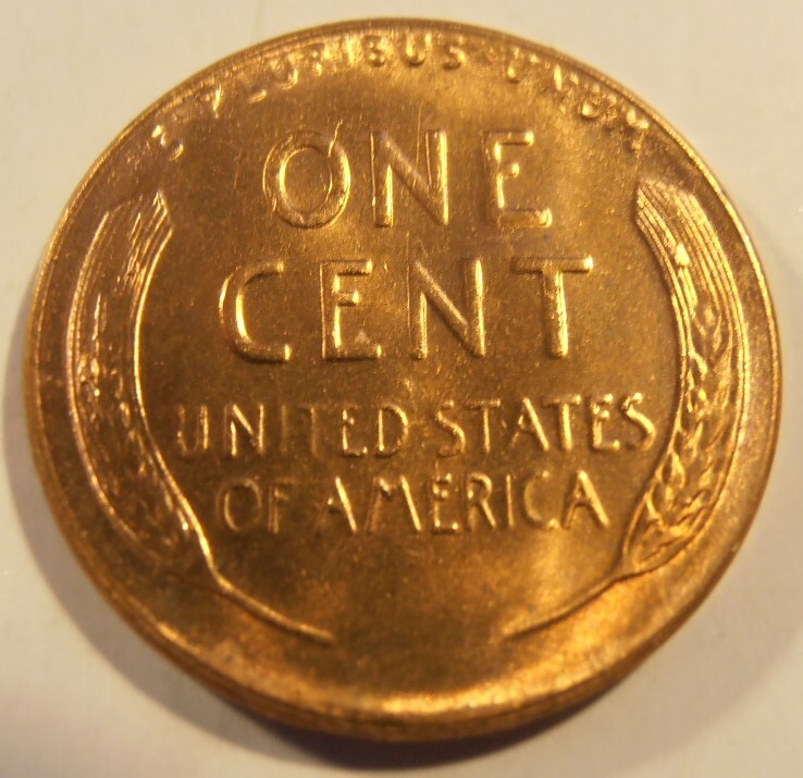 1954 P LINCOLN CENT - BU from a nice roll