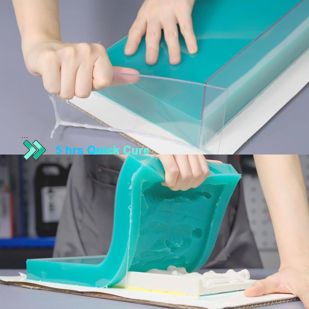 Super Elastic Silicone Rubber for Molds Maker - 70.56 Oz