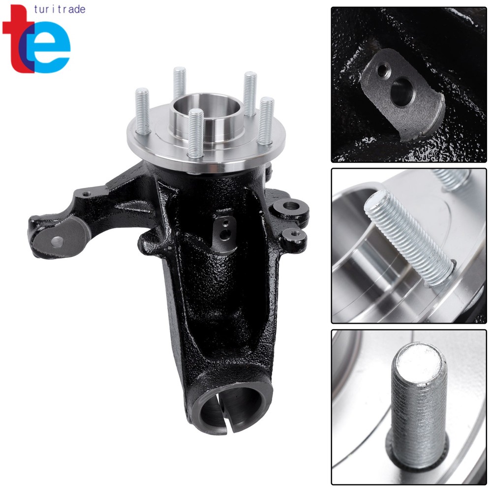 2012-18 For Ford Focus Front Left Steering Knuckle & Wheel Hub Bearing Assembly