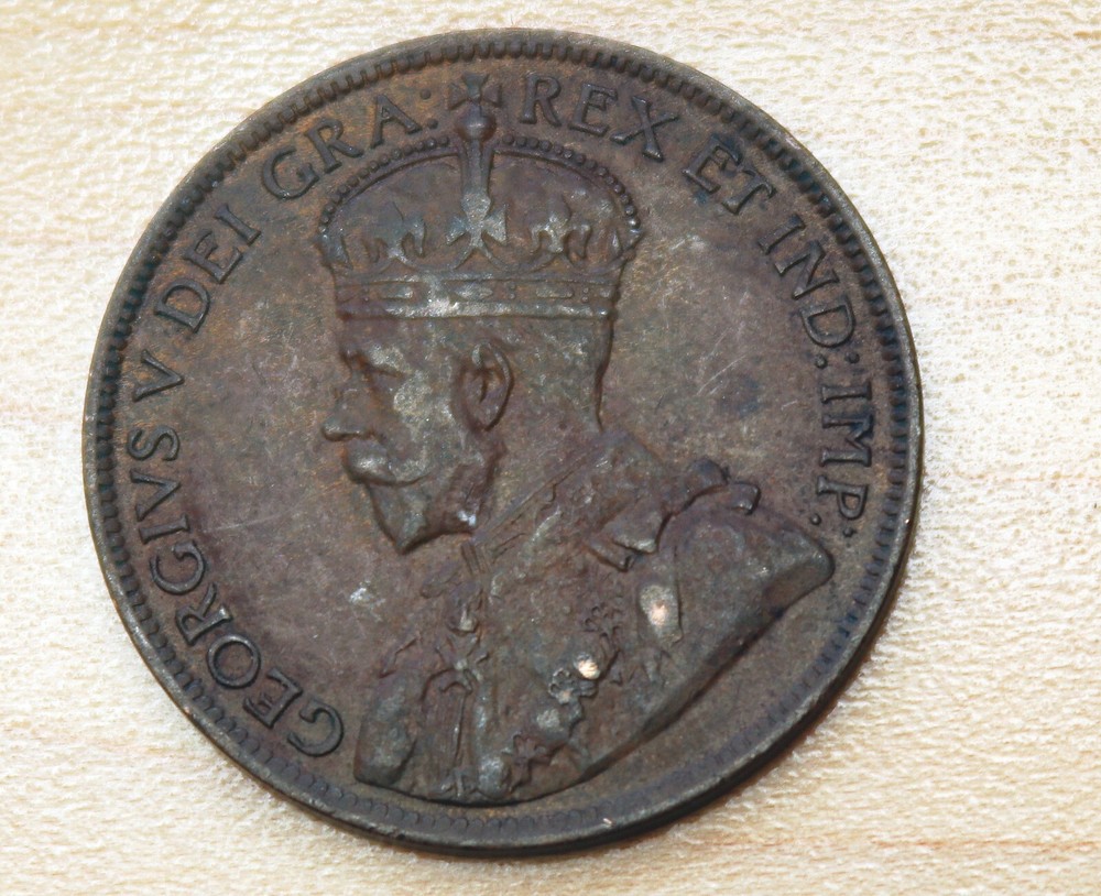 1916 Canada 1 Cent George V