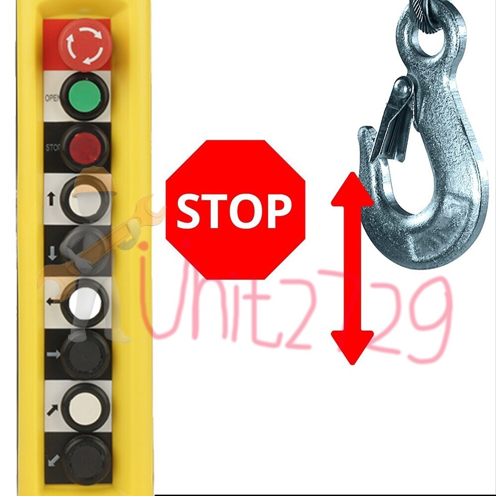 1PC Xac-A8713 Crane Lifting Control Switch Emergency Stop Button Control Switch