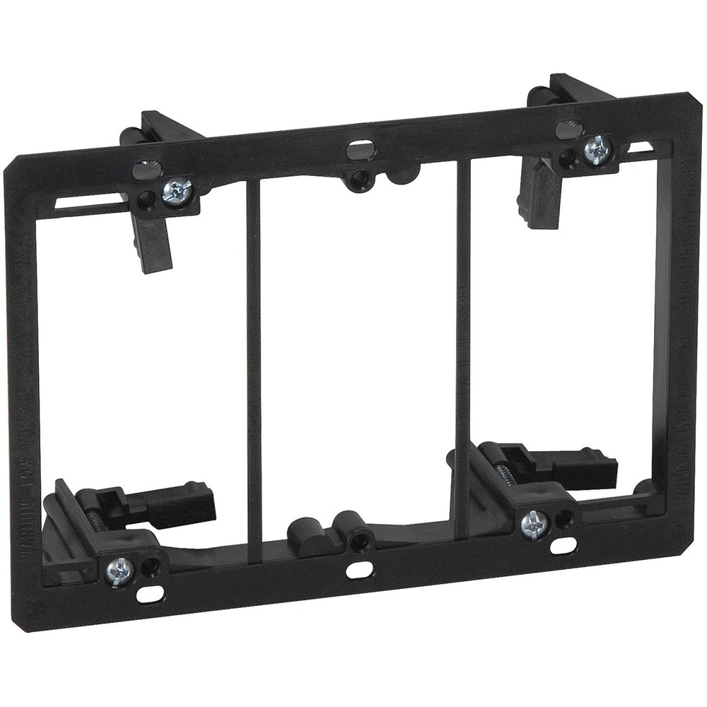 Arlington LV3 Triple Gang Low Voltage Mounting Bracket